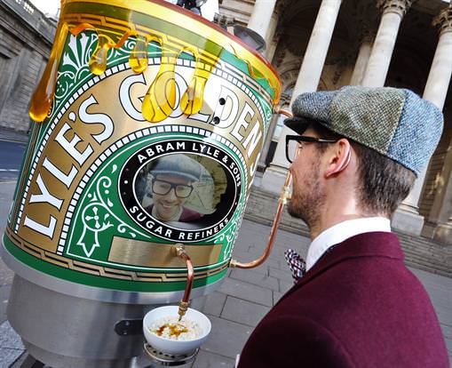 Experiential marketing campaigns - Lyles's Golden Syrup 
