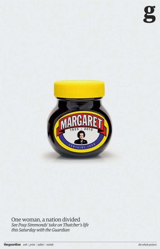 Marmite Margarette thatcher