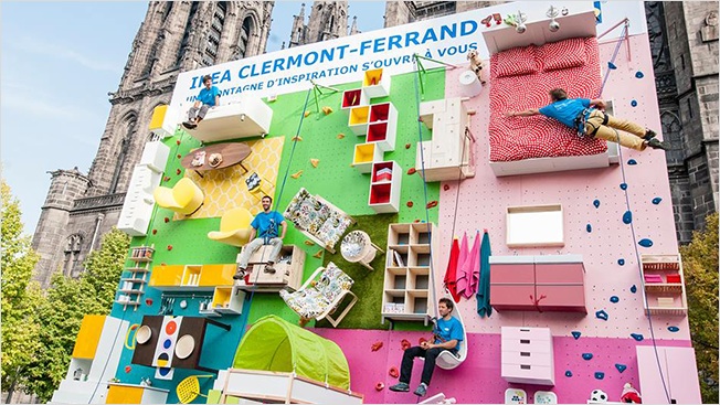 Ikea marketing campaigns in France