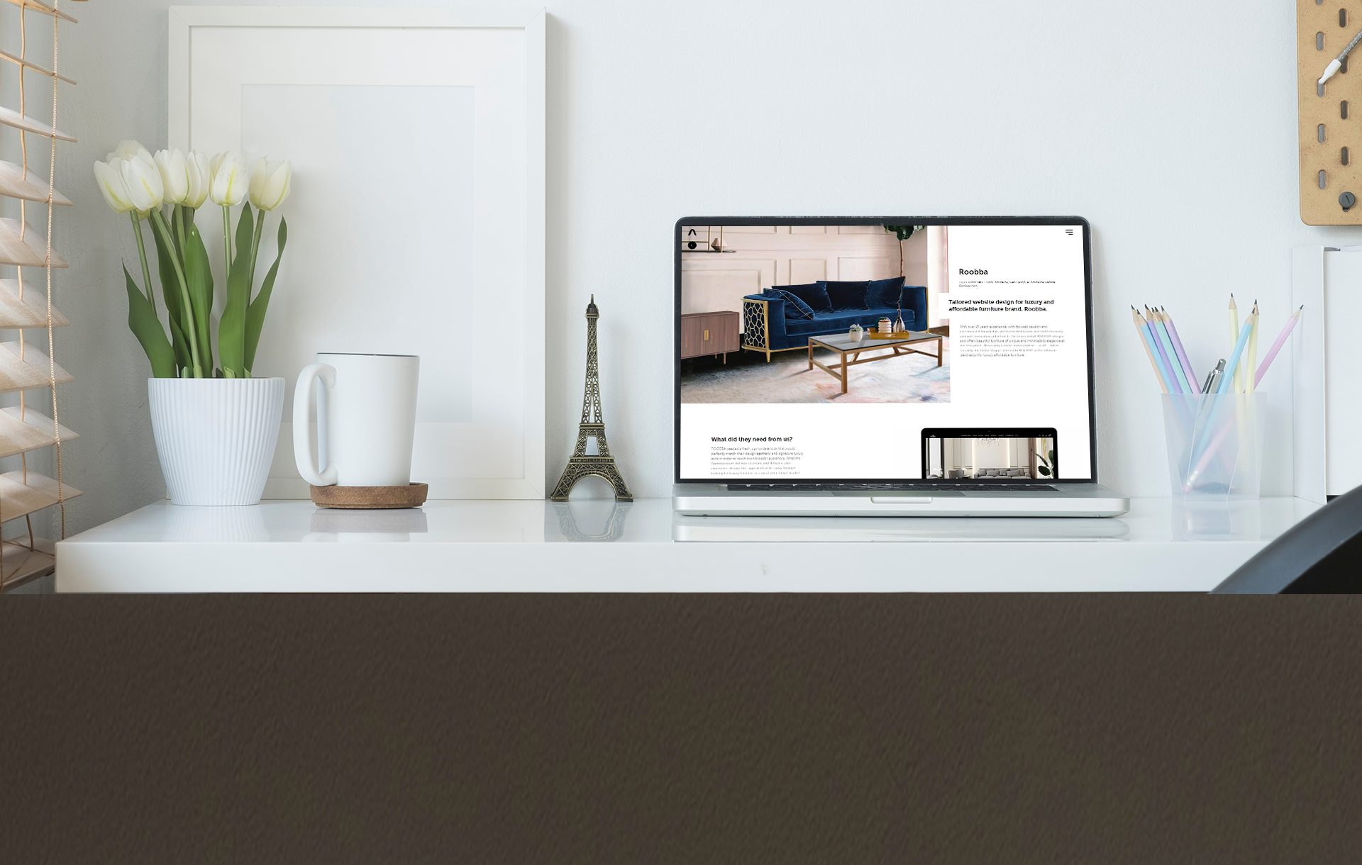 Luxury Furniture Website Design Development Banner